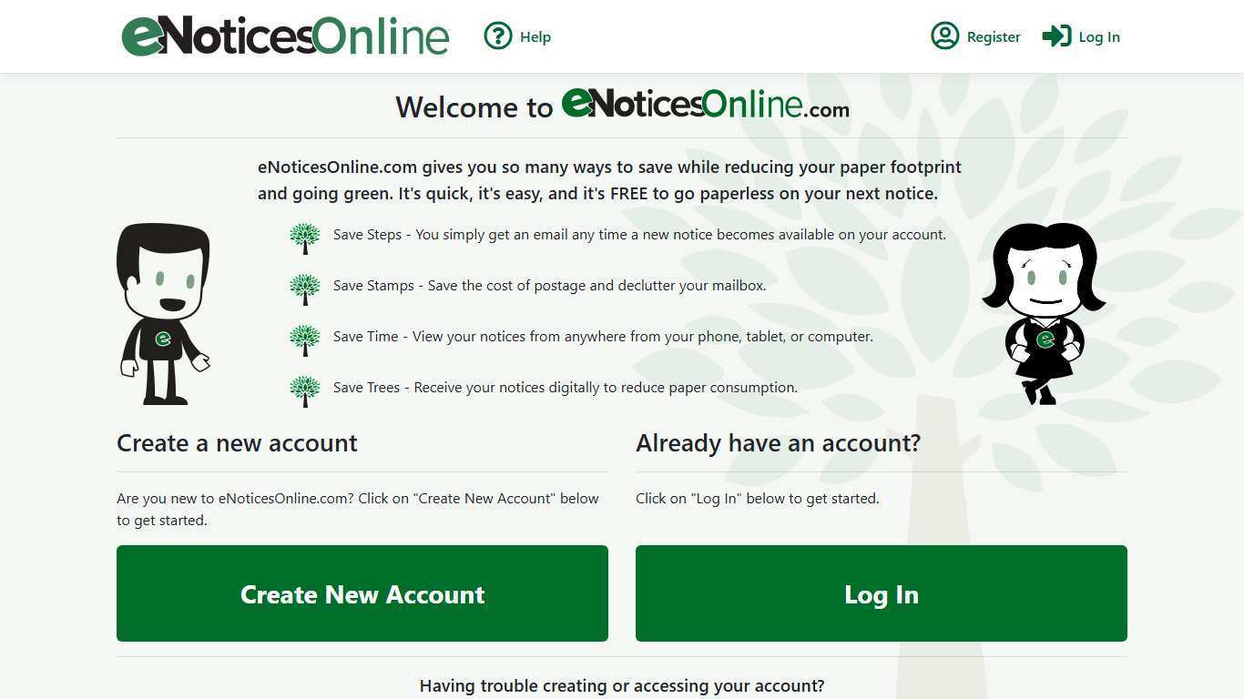 Home Page - eNoticesOnline.com - eNoticesOnline.com