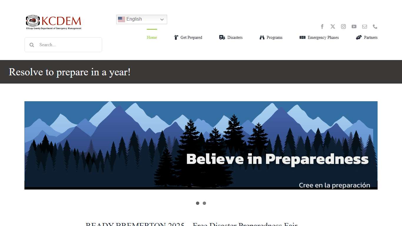 Kitsap County DEM – Serving the residents of Kitsap County, WA